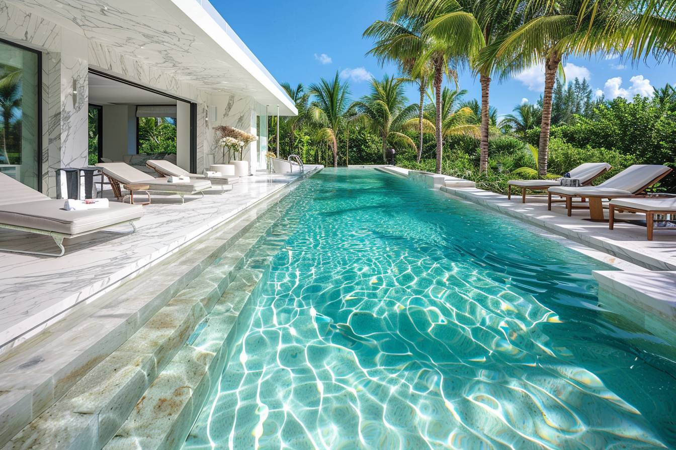 Maintenir la beauté de votre dallage de piscine