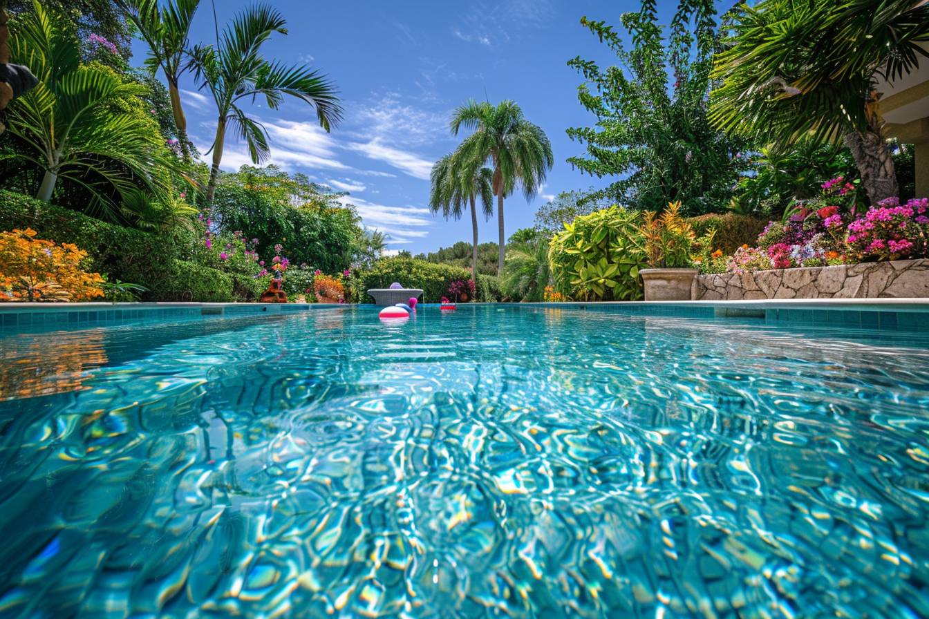 Maintenir une eau de piscine saine : fréquence et produits à utiliser